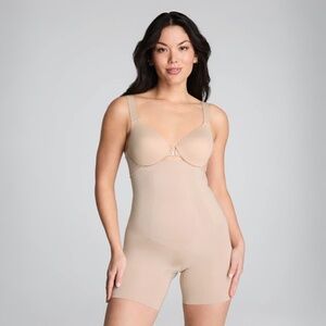 Spanx High Waisted Mid-Thigh Shapewear Shorts